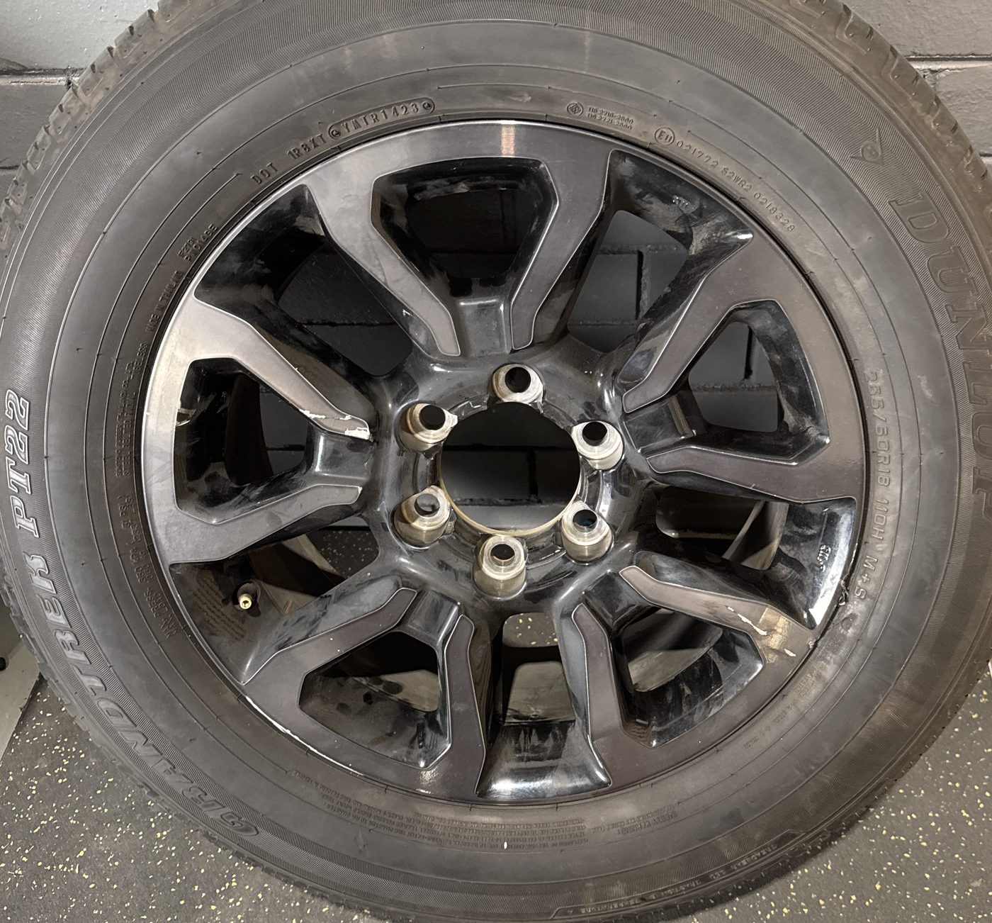 Before — Tinted Wheel