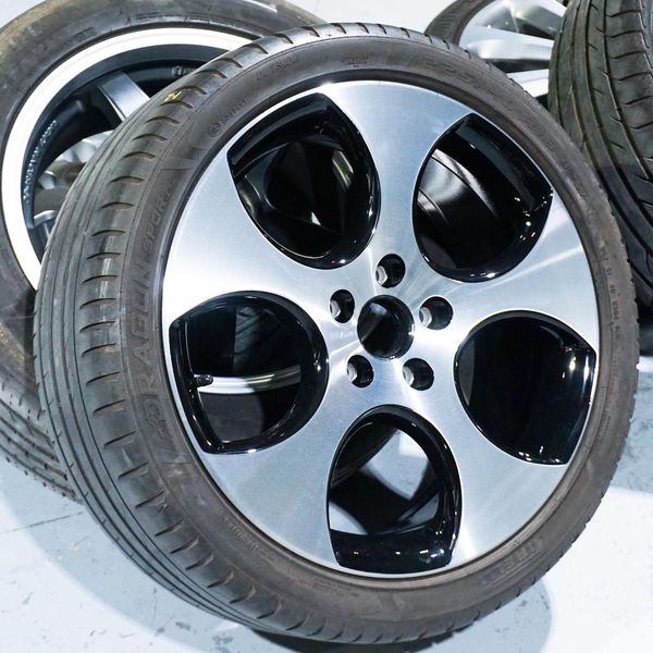 Diamond cut wheel finish